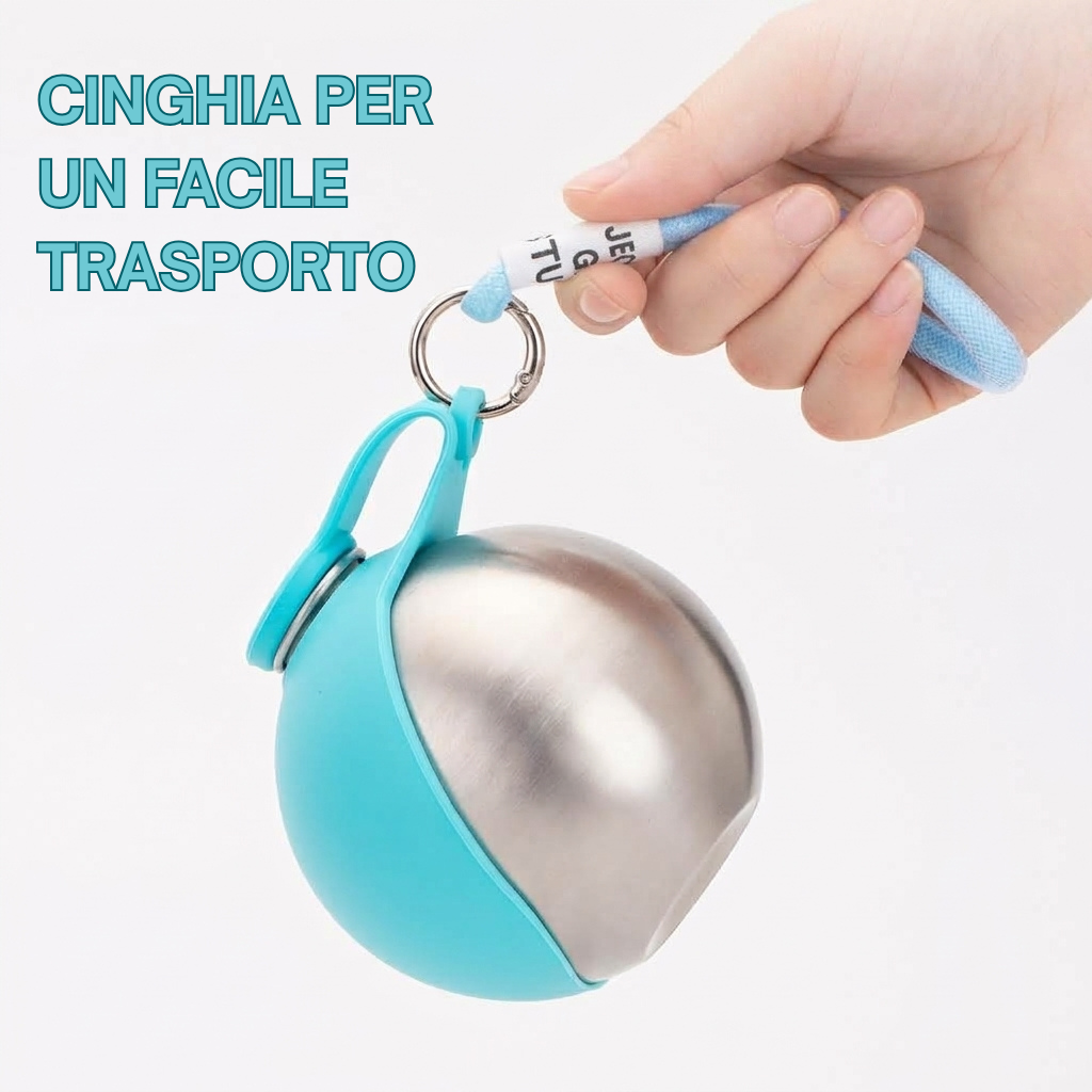 BLUSCO GO - Borraccia da passeggio 2 in 1