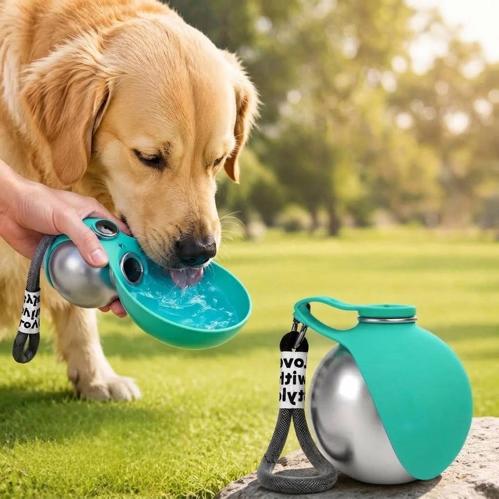 BLUSCO GO - Borraccia da passeggio 2 in 1